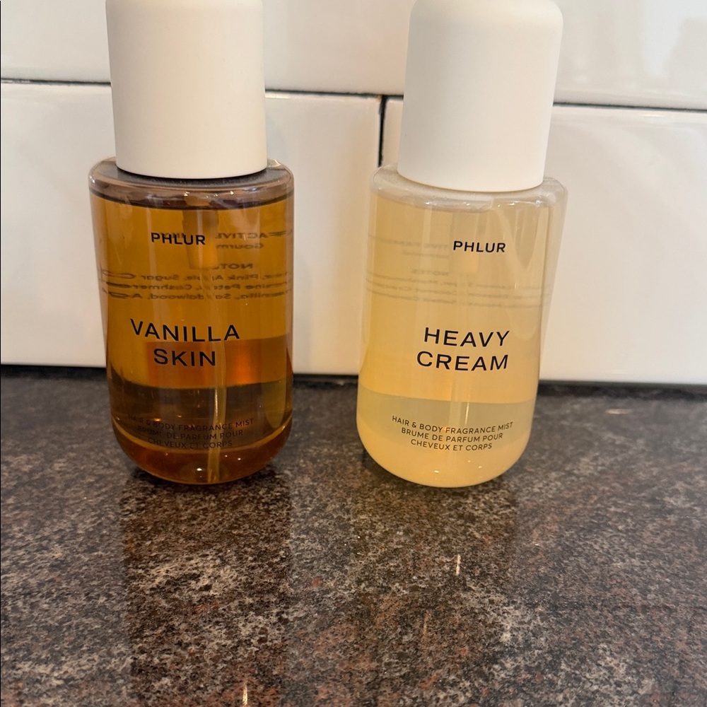 PHLUR USED 2x vanilla skin & Heavy Cream Hair & Body Fragrance Mist